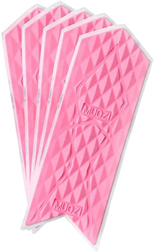 Bike Frame Protection Sticker Decal Scratch-Resistant Protection Guards Bike Chainstay Protector for MTB Rennrad (S Pink) von Generic
