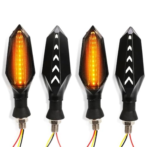 Blinker 4 Stück Motorrad Fließende Blinker Blinker Blinker Lampe Für Honda X-ADV Xadv 750 2017 2018-2022 2023 2024 Blinker Licht von Generic