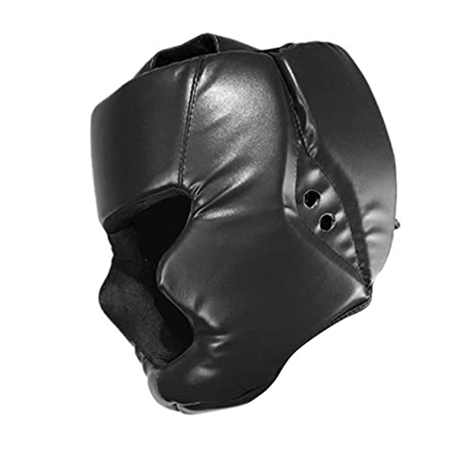Box-Kopfbedeckung Für Erwachsene, Pu Professionelle Kopfschutz Sparring Stoßfest Hel, Dauerhaft MMA Kickboxen Kampfsport Thaiboxen Gesichtsschutz, Kopfschutz Boxen Für Kopfschutz von Generic