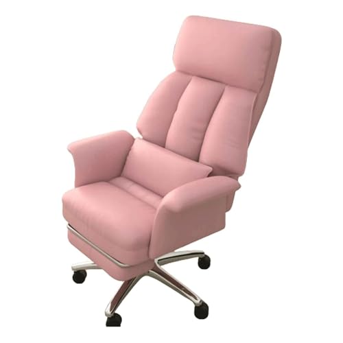 Bürostuhl 360 ° rotierender Schreibtisch Stuhl Mode Office Stuhl Verstellbarer Bürostuhl mit Fußstützen Task Stuhl PU Leder Computer Stuhl komfortabel () von Generic