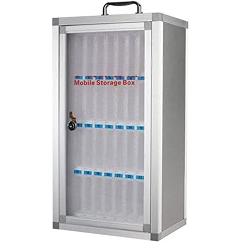 CLSDRZC Küchenmöbel Schlösser von Wandmontierter Schulmobile Safe Einzahlung Mitarbeiter Desktop Transparent Storage Cabinet mit Schloss von Generic
