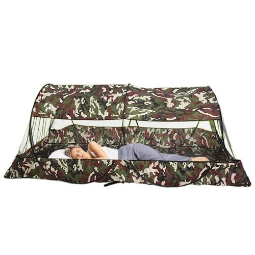 Camping Mesh - Mesh für Camping | Multifunktionale Netzzelte mit Tragetasche - Kompaktes und leichtes Zeltnetz, multifunktional zum Wandern, Rucksack, Reisen von Generic