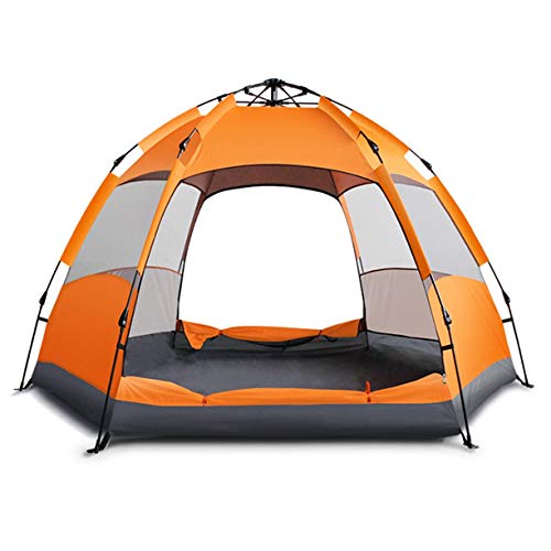 Generic Campingzelt, Instant-Pop-Up-Zelt, Familien-Campingzelt, 4–7 Personen, tragbares Zelt, automatisches Zelt, wasserdicht, Winddicht, für Camping, Wandern, Bergsteigen von Generic