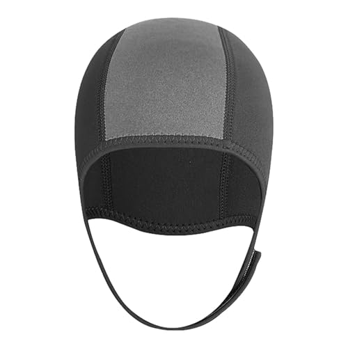 Caps for Women - 2.5mm Neoprene Thermal Hat for Cold Swimming, Durable Stretchable Adult Hood for Winter Training, Open, and Sports, Professional Cold-Proof von Generic