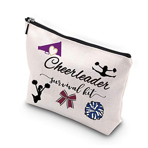 Cheerleading Geschenk Cheerleader Survival Kit Tragbare Reise Zubehör Kulturtasche Make-up Tasche von Generic