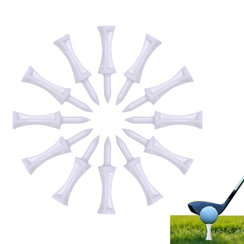 Consistent Tees Golf-Tees,Golfball-Tees - 10-teiliges unzerbrechliches Golf-Tee-Set - Üben Sie Golf-Tees, Golfzubehör für Golfer, verbessert das Golftraining und reduziert die Reibung von Generic
