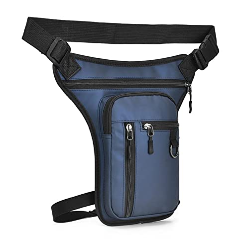 Drop-Leg-Tasche – wasserdichte -Tasche | Gürteltasche mit reflektierenden Streifen, Oberschenkeltasche, Motorrad-Beintasche mit Verstellbarer Wasserdichtigkeit für Geldbörse, Kochhandschuhe von Generic
