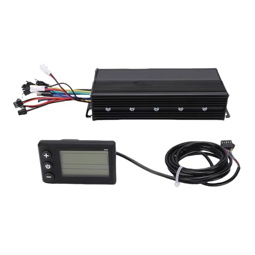 Electric Scooter Conversion Kit, 35A Sinuswellencontroller & S866 LCD -Anzeige, 3 -Modus Bürstenloser Motor Controller Kit von Generic