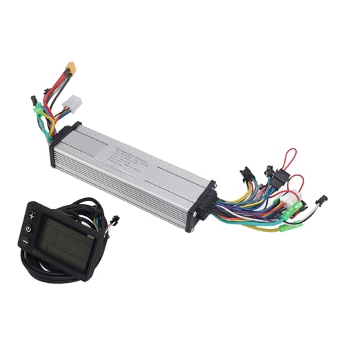 Elektrofahrrad-Controller, 24 36 48 V Aluminiumlegierung ABS Elektrofahrrad-LCD-Display Zum Austausch von Generic