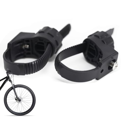Fahrrad -Kotflügelhalterungsgabeln - Metallmotorcycle modifizierte Blinkerlichtanzeige | Upgrade Schnellveröffentlichung | Bi-Cycle-Gabel-Rackblock mit 4 Adaptern für Autolkribünder von Generic