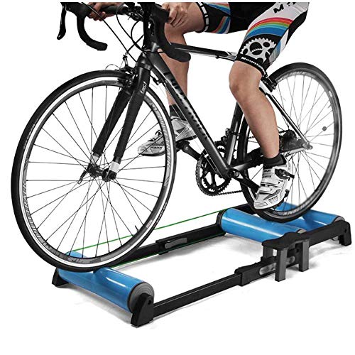 Fahrrad-Turbo-Trainer, Roller-Bike-Trainer-Ständer, Indoor-Fitnessgerät, Indoor-Cycling, parabolisch, für 24-Zoll- bis 29-Zoll- und 700C-Mountainbikes und Rennräder von Generic