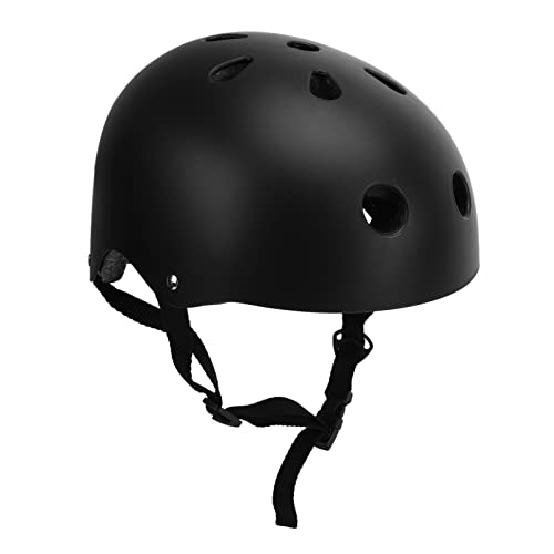 Generic Fahrradhelm, Shock-Skate-Helm, Skate-Helm, Verstellbarer Kinnriemen, Atmungsaktives Belüftungssystem, Verdickter EPS-Kern für Mountainbike-Fahren (M), Genericp2zvtc35m4-12, Genericp2zvtc35m4-12 von Generic