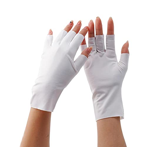 Fingerlose Handschuhe, Sonnenhandschuhe für Damen, UV-Schutz, coole Eisseide, Handschuhe, Sonnenschutz, Fahrhandschuhe, Unisex für Outdoor-Aktivitäten von Generic