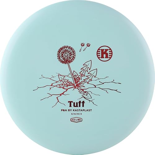 First Run Tuff K3 Kasta Plast (172-175G Mint Green) Disc Golf Putter & Approach von Generic