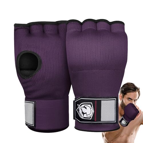 Gel Boxing Hand Wraps | Stoßabsorbierende halbe Fingerhandschuhe, multifunktionale stilvolle Handwickler, tragbare Boxhandschuhe für Training und Praxis Gel Boxing Hand Wraps | Stoßabsorbierende halbe Fingerhandschuhe, multifunktionale stilvolle Handwickler, tragbare Boxhandschuhe für Training und Praxis von Generic