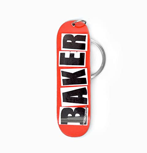 Skateboard-Anhänger aus Metall Skateboard Schlüsselanhänger (Baker Skateboards) von Generic