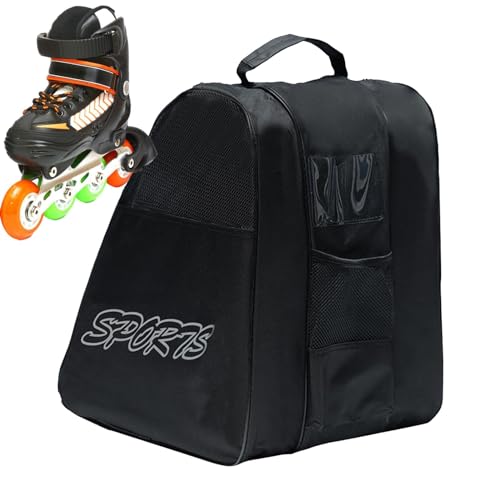 Generic Skating Tote Bag - Skating Tote for Inline Skates - Large Capacity Sports Shoulder Bag Backpack for Teenager, Adult, Kids von Generic