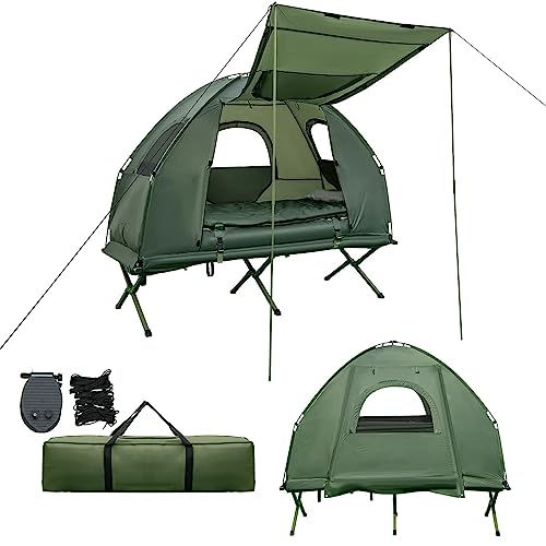 Generic Unisex-Erwachsene Camping Tent Campingzelt, Grün, Large von Generic