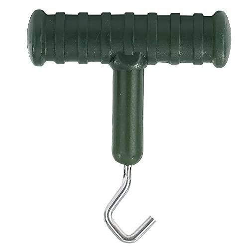 Generischer T-förmiger Edelstahl-Kunststoff-Knotenzieher zur Herstellung von Tackles (Armeegrün) von Generic