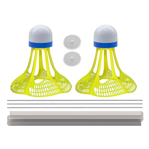 Generisches Badminton-Selbsttrainingsgerät, leuchtende Bälle, Badminton-Selbstübungstrainerhilfe, Badminton-Einzelspieler-Rebound-Trainer, Badminton-Selbsttraining im Innenbereich von Generic