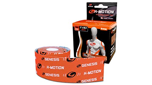 Genesis K-Motion Klebeband mit Kupfer-Infuzion-Orange, ungeschnittene Rolle von Generic