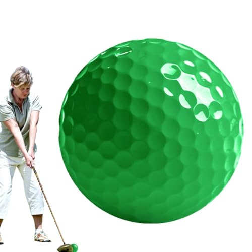 Golfbälle farbig,Bunte Golfbälle - Tragbarer Golfball,Kleine Langstreckengolfbälle, Übungsgolfbälle mit festem Kern, neonfarbene Golfbälle für Garten, Park von Generic