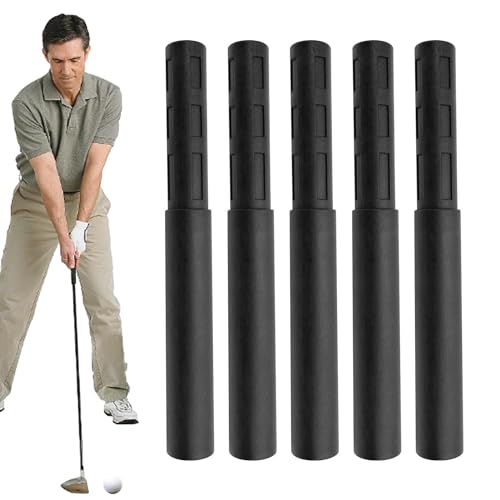 Golfschaftverlängerung,Golfschlägerverlängerungsstab, 5 Stück Golf Eisen Putter Schaftverlängerung, Golfzubehör, Schlägerverlängerung für Golfliebhaber, Golfspieler, Golfanfänger von Generic