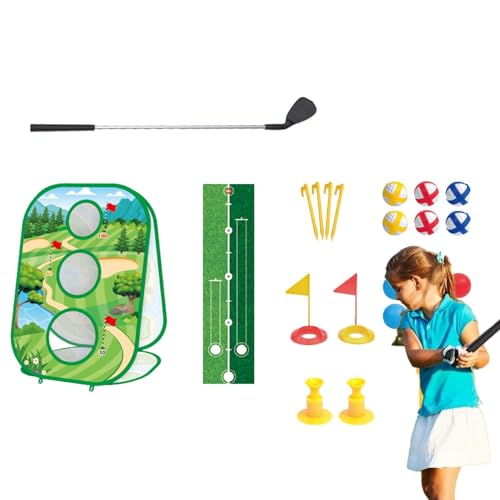 Golfspiel, Golf-Set für | Golfball-Spielset, Outdoor-Sportspielzeug, lustiges Golfspiel, Sport-Golfspielzeug, Golfball für Jungen und Mädchen von Generic