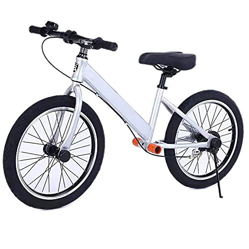 Großes Laufrad mit Bremsen – Erwachsenen-Laufrad für große Kinder, 45,7 cm Luftreifen/Fußstütze für Jungen und Mädchen, ohne Pedalfahrrad von Generic