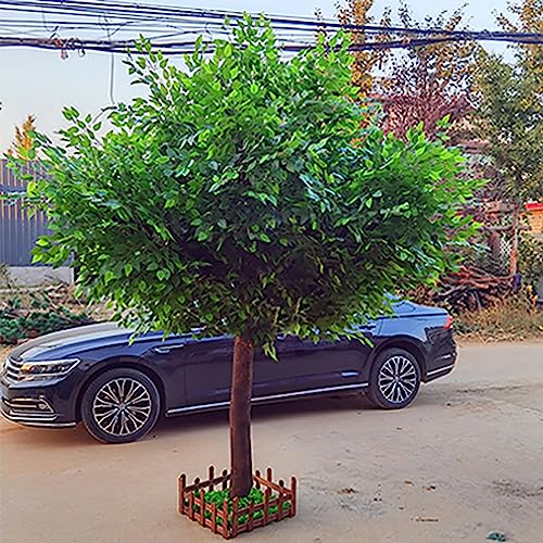 Interior Decoration Tree Artificial Green Banyan Trees Large Simulation Plants Artificial Bonsai Tree for Office Bedroom Living Party DIY Wedding Decor 1.2x0.8m/3.9x2.6ft von Generic