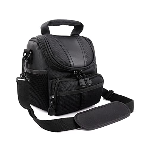 Kameratasche Tasche Leichte Schultertasche mit Gurt für Canon EOS 700D, 650D, 600D, 250D, 200D, 100D, Schwarz , Einheitsgröße, Kameratasche von Generic