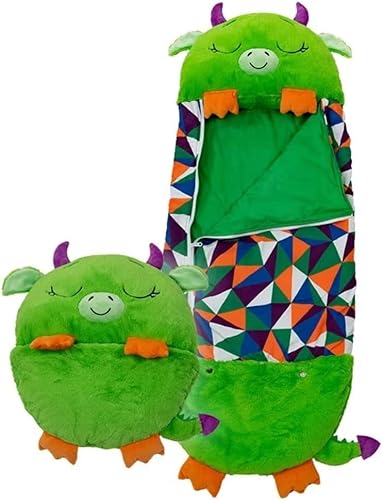 Kinderschlafsack mit Kissen Indoor - Kuscheltier Schlafsack für Kinder Kuschelschlafsack von Generic