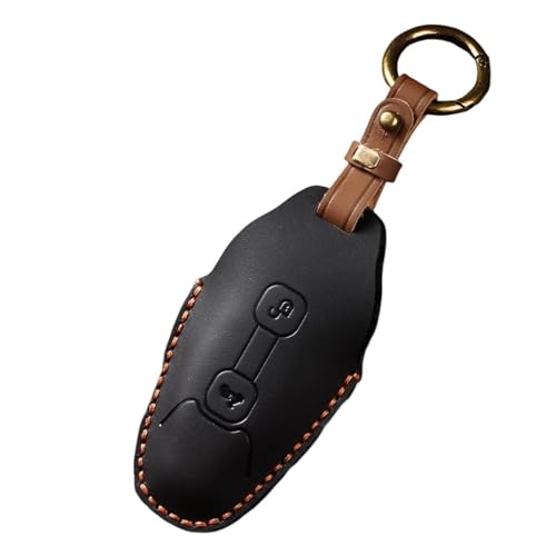 Leder Autoschlüsseletui Fernbedienung Schutz Abdeckung Tasche Fob Zubehör, für Vespa GTS300 von Generic