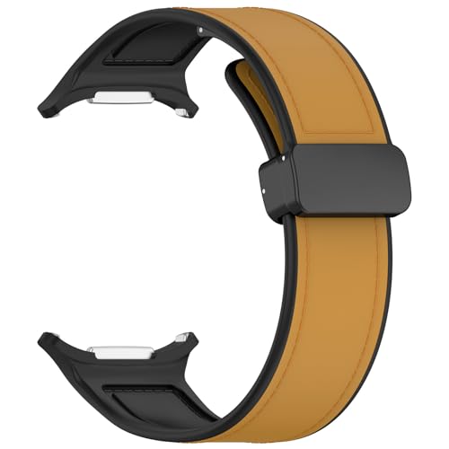 Leder -Silikongurt für Uhr 7 Ultra -Band Magnetic Buckle Sport Soft Loop Watch Band für Uhr 7 47mm Uhrenbandbänder Household faucets von Generic