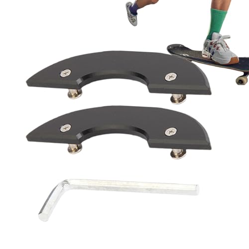Longboard-Heckschutz,Skateboard-Heckschutz, Skateboard-Unterdeckschutz, Präzise passendes Schutzwerkzeug für die gängigen Longboard-Größen auf dem Markt von Generic