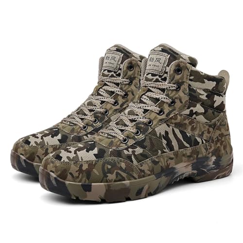 Männer Winter Outdoor Militär Kampf Schuhe Sport Klettern Berge Kreuz Land Camo1 Turnschuhe Masculinos Camo1 48 von Generic