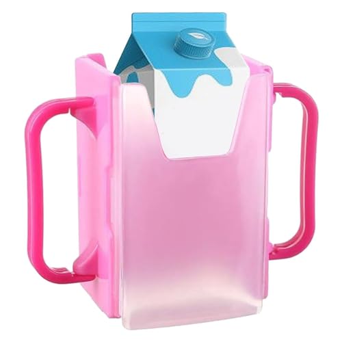 Milchkartonhalter | Milchbehälter für Kleinkinder,Verstellbarer Milchbox-Trinkflaschen-Becherhalter für Kinder, Küchengeschenk, Einweihungsgeschenk von Generic