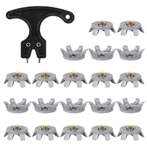 Nägel für Golfschuhe, Ersatznägel für Golfschuhe, stabile Stollen mit Schraubenschlüssel Sprinter Spikes Sportzubehör für Training, Feld, Springen, Tennis, Sprinting Nägel für Golfschuhe, Ersatznägel für Golfschuhe, stabile Stollen mit Schraubenschlüssel Sprinter Spikes Sportzubehör für Training, Feld, Springen, Tennis, Sprinting von Generic