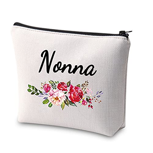 Nonna Make-up-Tasche, Geschenk für Großmutter, Nonna, beige, Kulturtasche von Generic