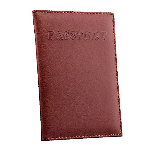 Outdoor Weste Damen Viele Taschen Organiser Passport Card Beautiful Protector-Deditierter ID-Halter Reisedecken Taschen Toaster (Brown, One Size) von Generic