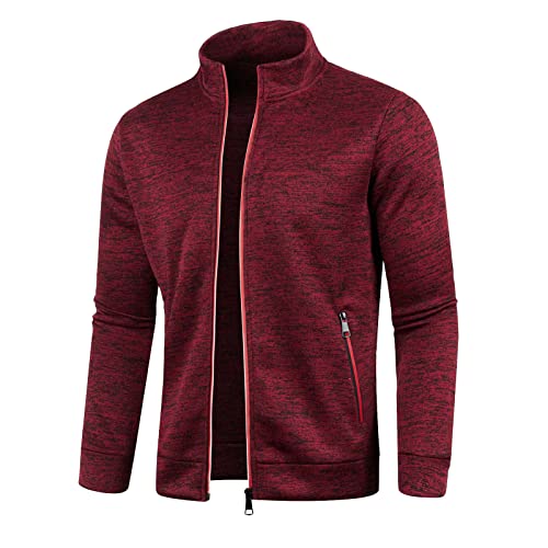 Pullover Herren Winter Warm Rollkragenpullover Fleecepullover, Polo Pullover Herren Sweatshirt Sweater Pulli Winterpullover Schwarzer Langarm Männer von Generic