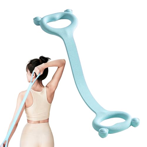 Resistance Bands | Figure 8 Resistance Bands | Chest Expander Strap Pilates Equipment for ShoulderWiderstandsbänder | Widerstandsbänder in Form einer 8 | Brust-Expander-Gurt, Pilates-Ausrüstung für Sc von Generic