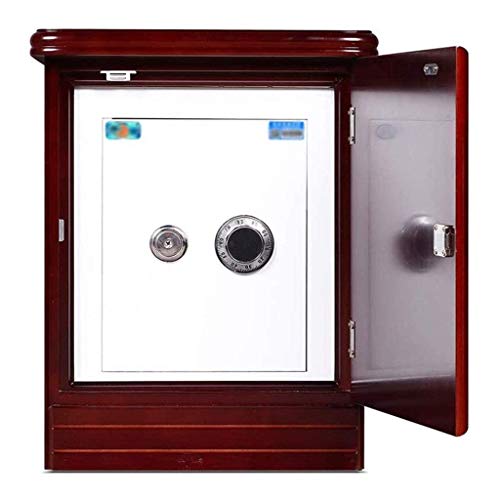 Safe Box，Household Password Wooden Shell Hidden Form Office Security Safes 55CM All Steel Inner Cabinet Can Be Fixed Into The Wall Mechanical Safe Deposit Box Safety Box von Generic