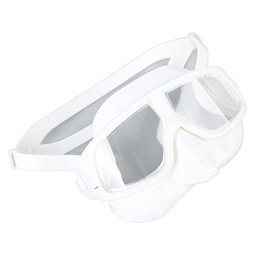 Schnorchelbrille, Perfekte Passform, Schwimmbrille, UV-Schutz, Beschlagfrei, Zum Schnorcheln (WHITE) von Generic