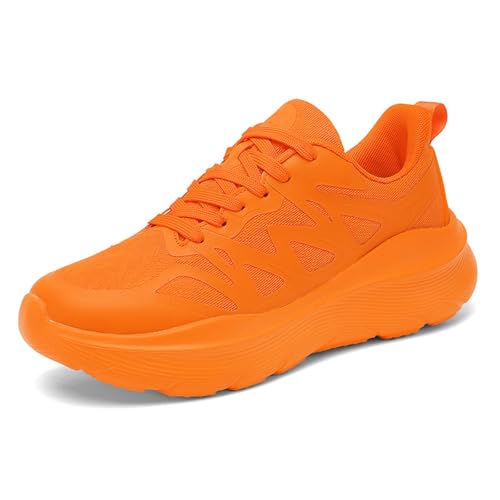 Schuhe Herren Sneaker Sport Schuhe Herren Turnschuhe Mit Luftpolster Straßenschuhe Halbschuhe Mit Elastische Schnürsenkel Mesh Leicht Joggingschuhe rutschfeste Freizeitschuhe Outdoor Walkingschuhe von Generic