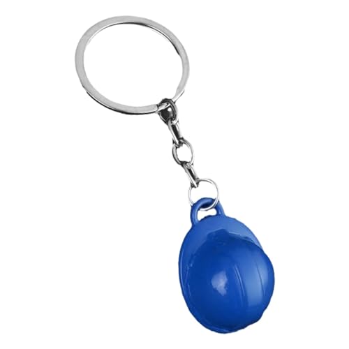 Schutzhelm-Schlüsselanhänger, Mini-Helme-Schlüsselanhänger | BAU-Sicherheitshut-Schlüsselanhänger, Schlüsselanhänger mit Harter Arbeitermütze, BAU-Thema von Generic