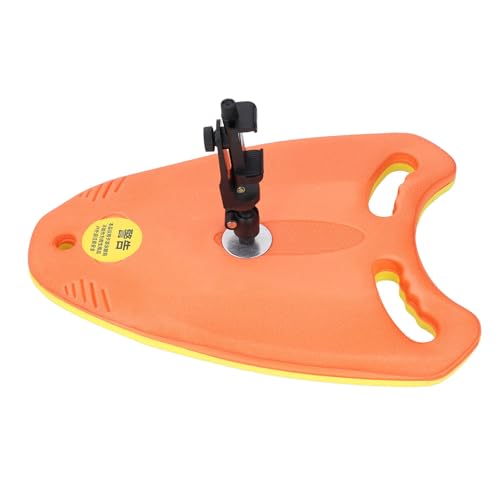 Schwimm-Kickboard mit Telefonhalterung, 1/4-Zoll-Gewinde, Verstellbar, mit Wasserdichter Handyhülle für Panoramakameras (ORANGE) von Generic