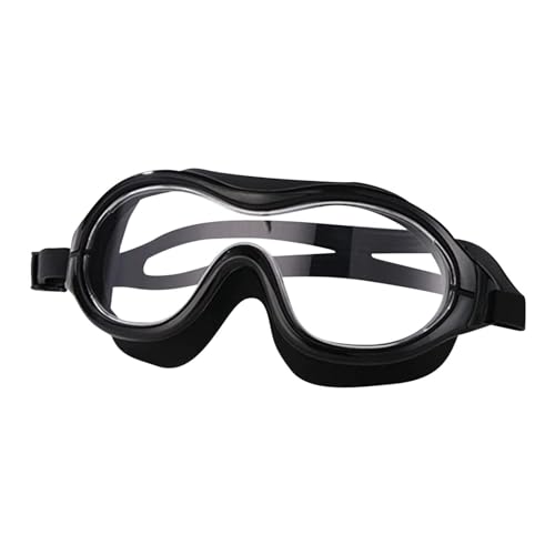Schwimmbrille – schnell verstellbares Schwimmen, ergonomische Nasenbügel-Ohrstöpsel | Hochauflösende UV-beständige verspiegelte Linse, wasserdichte polarisierte Gläser | Brückenbrillen für verschieden von Generic