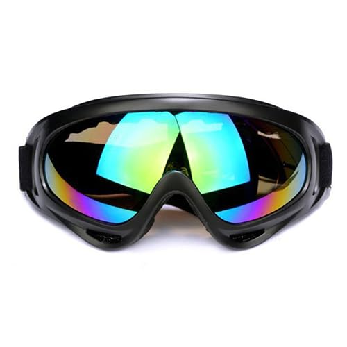 Skibrille Snowboardbrillen,Staubschutzbrille UV-Schutz Goggle Manner Frauen Reiten Sonnenbrille Sportbrille für Skifahren Motorrad Fahrrad Skaten von Generic