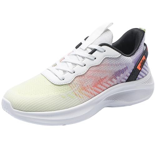 Slip on Sneaker Herren Running Schuhe Herren Turnschuhe Luftpolster Shoes Straßenschuhe Halbschuhe Mit Schnürsenkel Mesh Leicht Joggingschuhe rutschfeste Herrenschuhe Outdoor Walkingschuhe von Generic